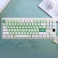 GMK Botanical Garden Light 104+46 Cherry MX PBT Dye-subbed Keycaps Set for Mechanical Gaming Keyboard